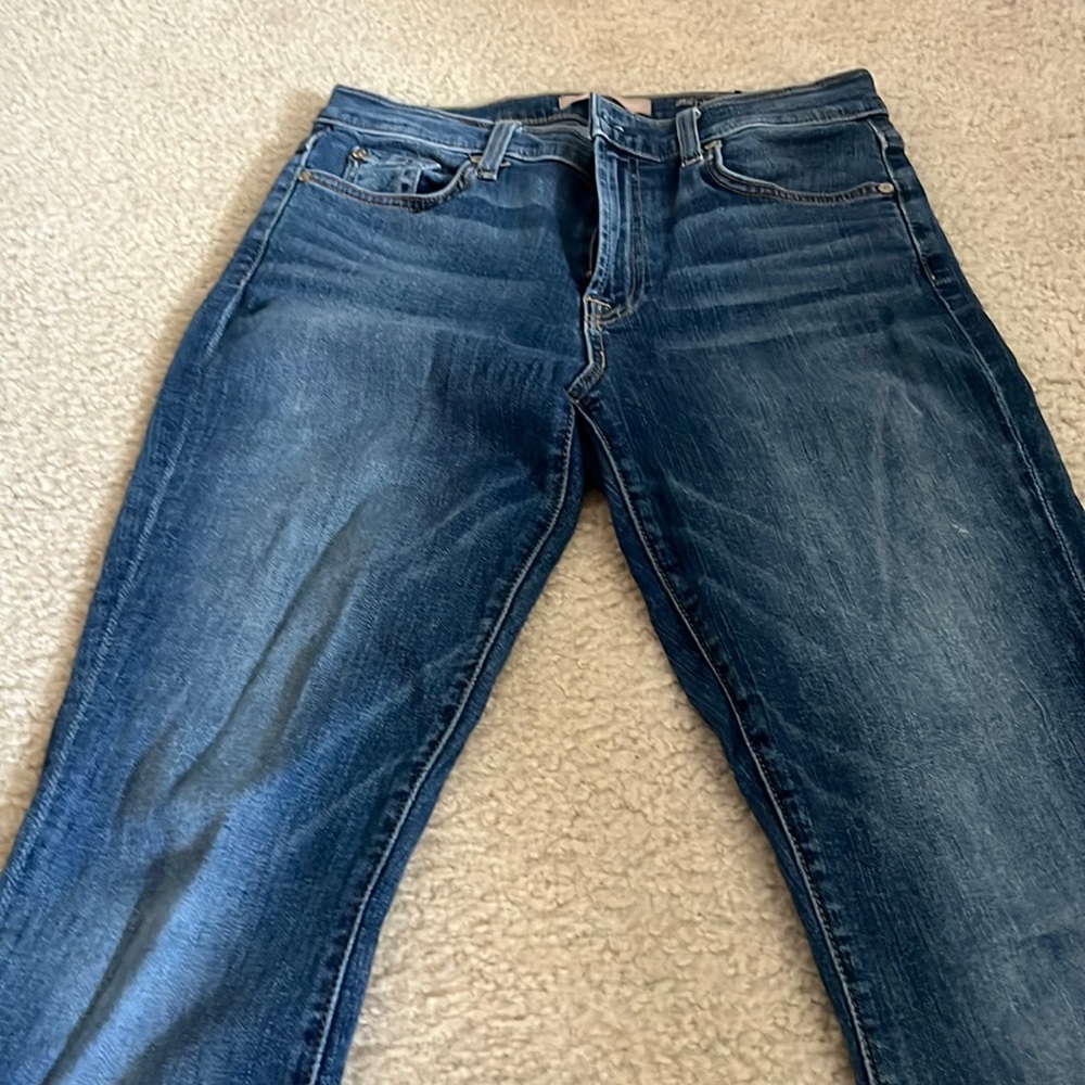7 for Mankind Raw Hem Skinny Jean